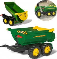 Kinderaanhanger met kiepbak JOHN DEERE ROLLY TOYS halfpipe