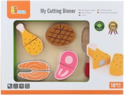 Houten snijset - vlees