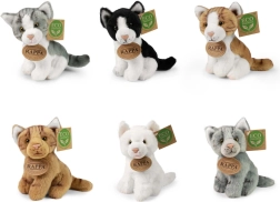 Pluche kat 14 cm ECO Friendly – exclusief zittend kitten