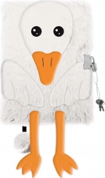 Mijn kleine vriend Gans Pluizig dagboek met hangslot A5 96K 9040