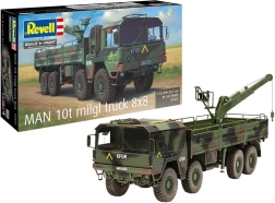 Plastic model van MAN 10T MILGL 8x8 vrachtwagen 1/35