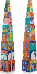 Stapel­toren met wilde dieren DJECO