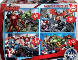 Educa Kinderpuzzel Avengers 4-in-1
