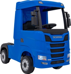 Kinderauto Scania R-SERIE op batterijen - Blauw