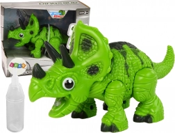 Interactieve dinosaurus Triceratops met stoom en geluid