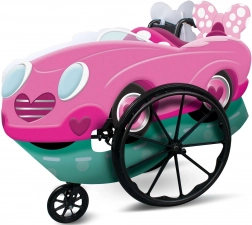 Carnavalskostuum voertuig MINNIE voor rolstoel