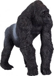 Realistische figuur van een zilverrug gorilla