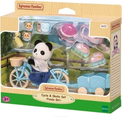 Sylvanian Families fietstocht met panda Rosalina