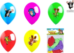 opblaasbare ballonnen Mol en vrienden 30 cm, set van 5 stuks