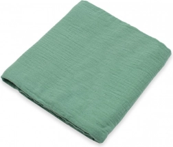 Kinder mousseline deken NEW BABY groen