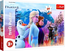 Puzzel MAXI 24 stukjes FROZEN 2 – Magisch avontuur