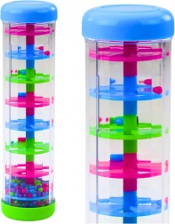 Sensorische buis met kleurrijke kralen 20 cm