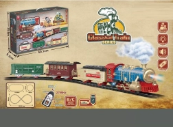 Elektrische treinbaan 25 delen met licht en geluid