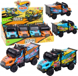 Terreinwagen met aandrijving, licht en geluid oranje blauw