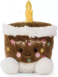 Pluchen bruine taart PALM PALS van DAFFI