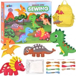 Creatieve set Dino kaars