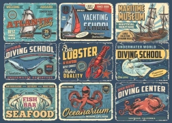 Puzzel Esprit Marin 500 stukjes