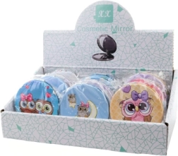 Zakspiegeltje met uiltjes