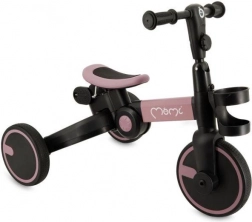 MoMi FILO 3-in-1 loopfiets, driewieler en balansfiets – roze