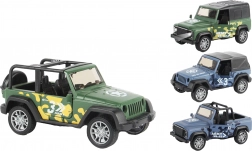 Militair metalen auto 11 cm