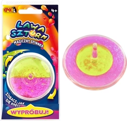 Magische spinner Lawa Sztorm groen‑roze