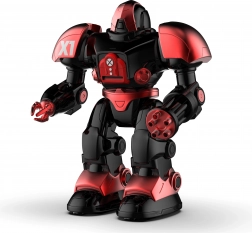 Afstandsbediende robot met schietschijven