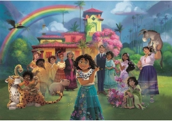 Puzzel Encanto: Familie SUPER 104 stukjes