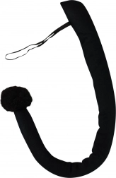 Duivelsstaart voor verkleedkostuum 70 cm