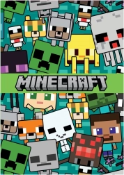 Minecraft A6-blok – gelicentieerd notitieboek voor fans