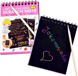 Regenboog kraskaart met tekenstokje – Regenboog