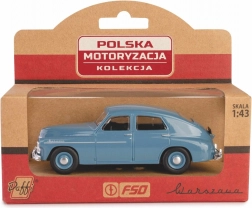 modelauto warszawa m20 – metalen retro sedan op schaal