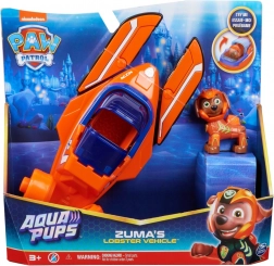 Paw Patrol Aqua-voertuig met figuur Zuma