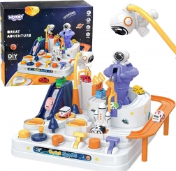 woopie interactieve ruimteracebaan met obstakels – astronautenavontuur