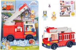 Bluey brandweerwagen met figuren