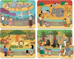 Vilac Houten Puzzel Zoo