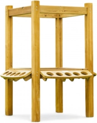 Masterkidz transparant acryl schilderbord