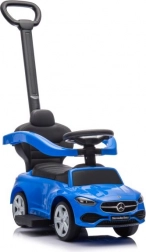 Loopfiets met duwstang Mercedes 3-in-1 Blauw