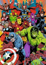 Puzzel Trefl Premium Plus Marvel: Marvel Helden 1000 stukjes