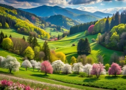 Puzzel Voorjaarswandeling 500 stukjes