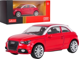 Metalen model Audi A1 RASTAR op schaal 1:43, rood