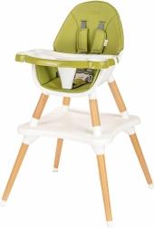 Eetstoel 3-in-1 NEW BABY Grace groen