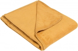 kinderdeken van katoen 75 × 100 mosterdgeel