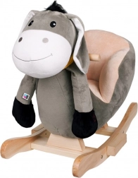 Schommelend pluche ezeltje met melodie PlayTo