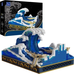 Pantasy De Grote Golf bij Kanagawa bouwset 1497 stukjes