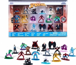 Metalen figuurtjes MARVEL Spider‑Man – set van 18 stuks
