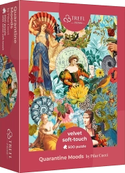 Puzzel TREFL Velvet Soft Touch: Stemningen in quarantaine, 500 stukjes