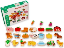 Magneetjes Boerderij - Set van 24 stuks