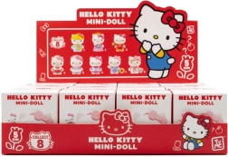 HELLO KITTY verzamelbare minifiguur dress-up 5 cm