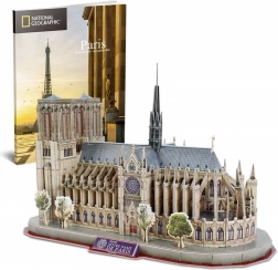 Puzzel 3D NG Notre Dame 128 stukjes