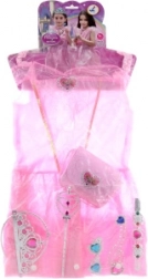 Prinsessen-kinderkostuum met accessoires